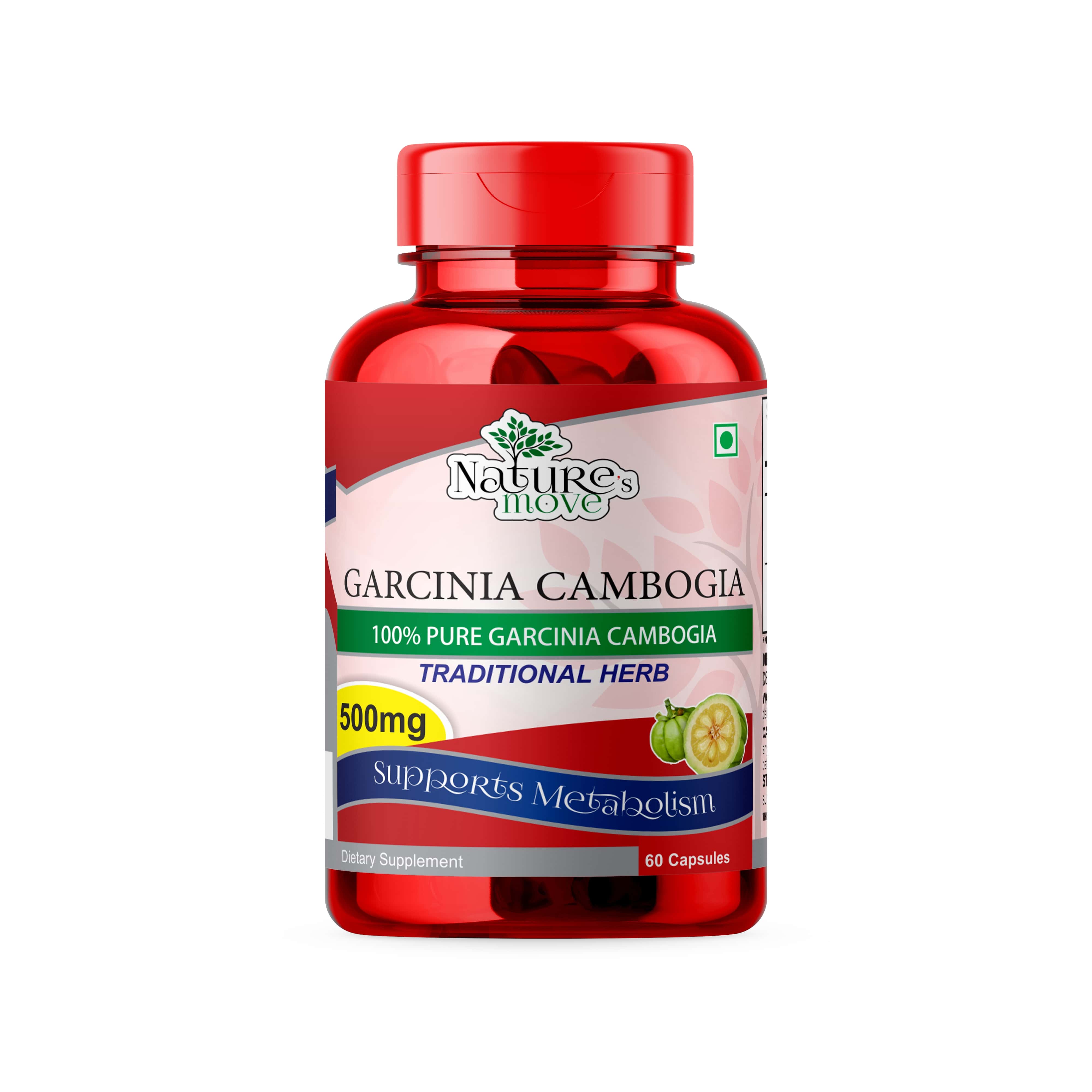 Nature's Move Garcinia Cambogia 500mg 